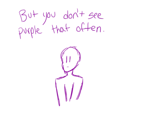 sensiblereblogifposts:Reblog if you believe in purple