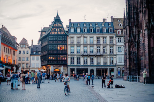 Evening in Strasbourg 