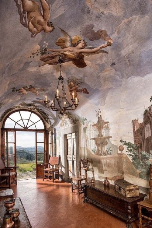 Villa Medicea di Lilliano in Florence, Tuscany