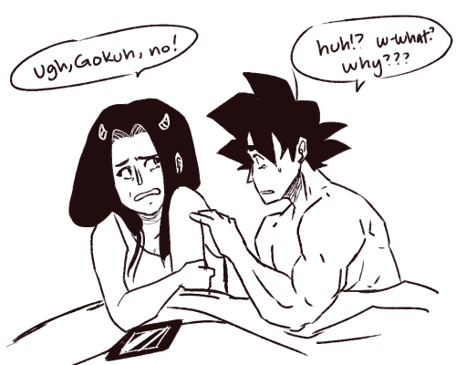 the-mog-diary:  here, have a vulgar gokuh 