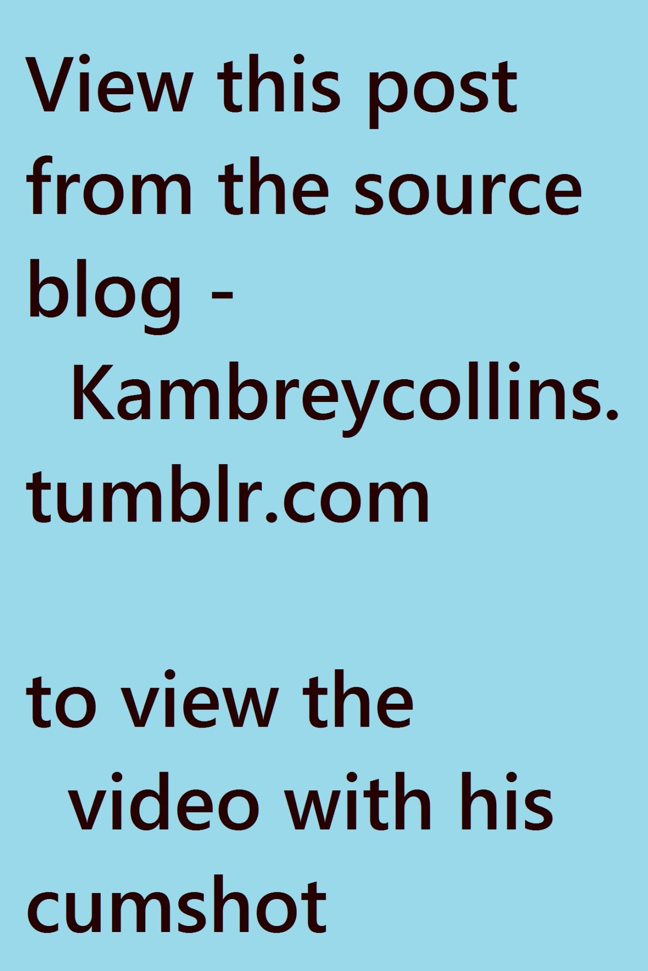 kambreycollins:  Play the video below.  Really cute 19 year old surfer/swimmer. He