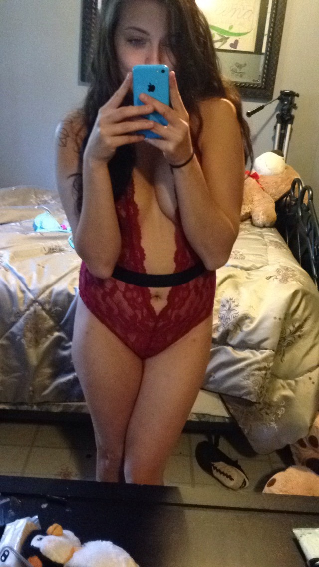 onesubsdaddy:   “ hope you guys enjoy my red body suit as much as I did ”  Anon
