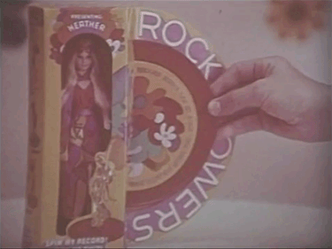 thegroovyarchives:  1971 Commercial for Mattel’s “Rock Flowers” Dolls 