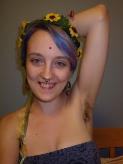 earthbornstardust:  because I am not ashamed of body hair. 