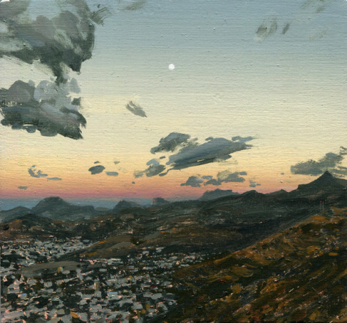 jameschleeart:   Vallée-des-PrêtresOil on poplar panel, 6″ x 5.5″, 2018 For