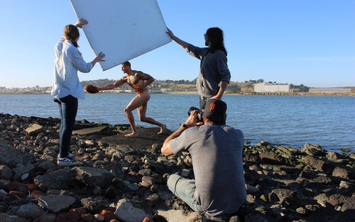 d3putypow3r:  Behind The Scenes ESPN Body Issue (HQ) 