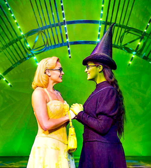 lauraderns:LAURA PICK &amp; HELEN WOOLFWicked the Musical (London).