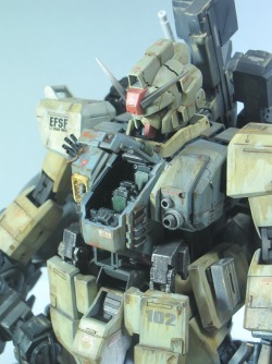 mechaddiction:  1/100 MS RX-79 [M] Ground Type prototype customized build - Gundam Kits Collection News and Reviews #mecha – https://www.pinterest.com/pin/156148312060702713/