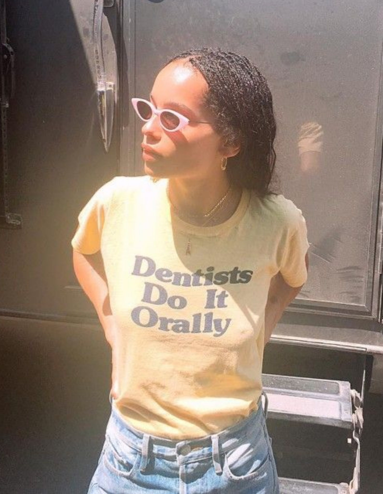 andibear:zoë kravitz t-shirt appreciation