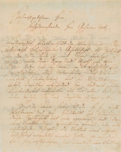 barcarole:Letter from Schiller to Goethe, dated June 13, 1794.