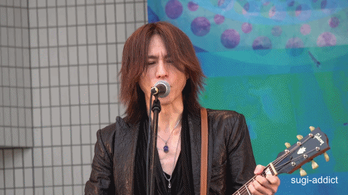 sugiaddict:Sugizo - Dear Life live @ Earth Day Tokyo 2016