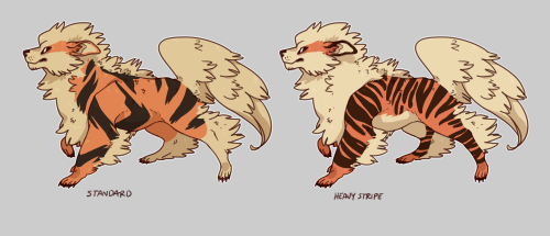 corycat90:Arcanine VariationsCommission Sets Like This