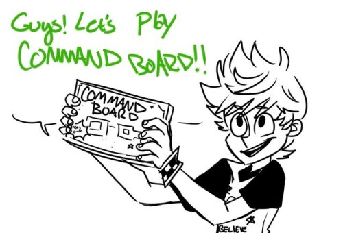 eona-art:I like to imagine that on their days off, Ven always asks to play a few rounds of Command Board. They play it so much, Aqua made custom pieces to play with.