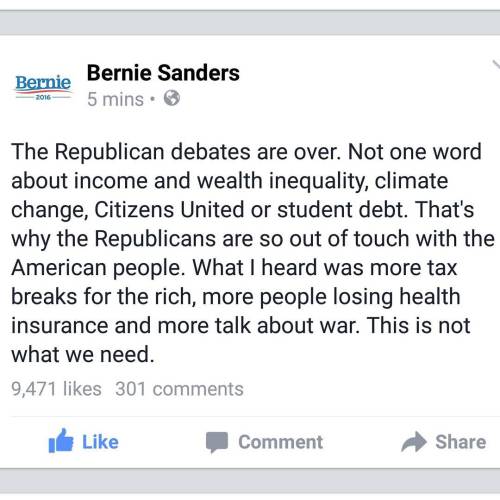 ldltortugas: #FeelTheBern #BernieSanders