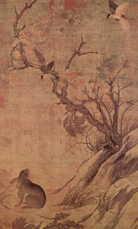 Magpies and Hare, Cui Bai (Ts’ui Po), 1061