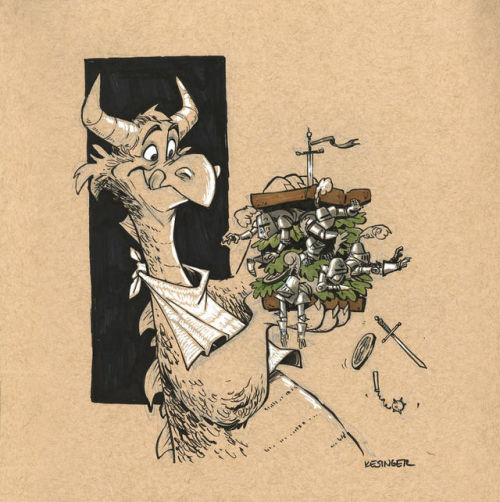 shiraglassman: pr1nceshawn: Dragons Like You Don’t Usually See Them by Brian Kesinger. Th