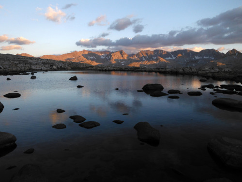 wildernessjournals:Desolation Lake, Humphreys Basin, John Muir Wilderness, Sierra Nevada Mountains, 