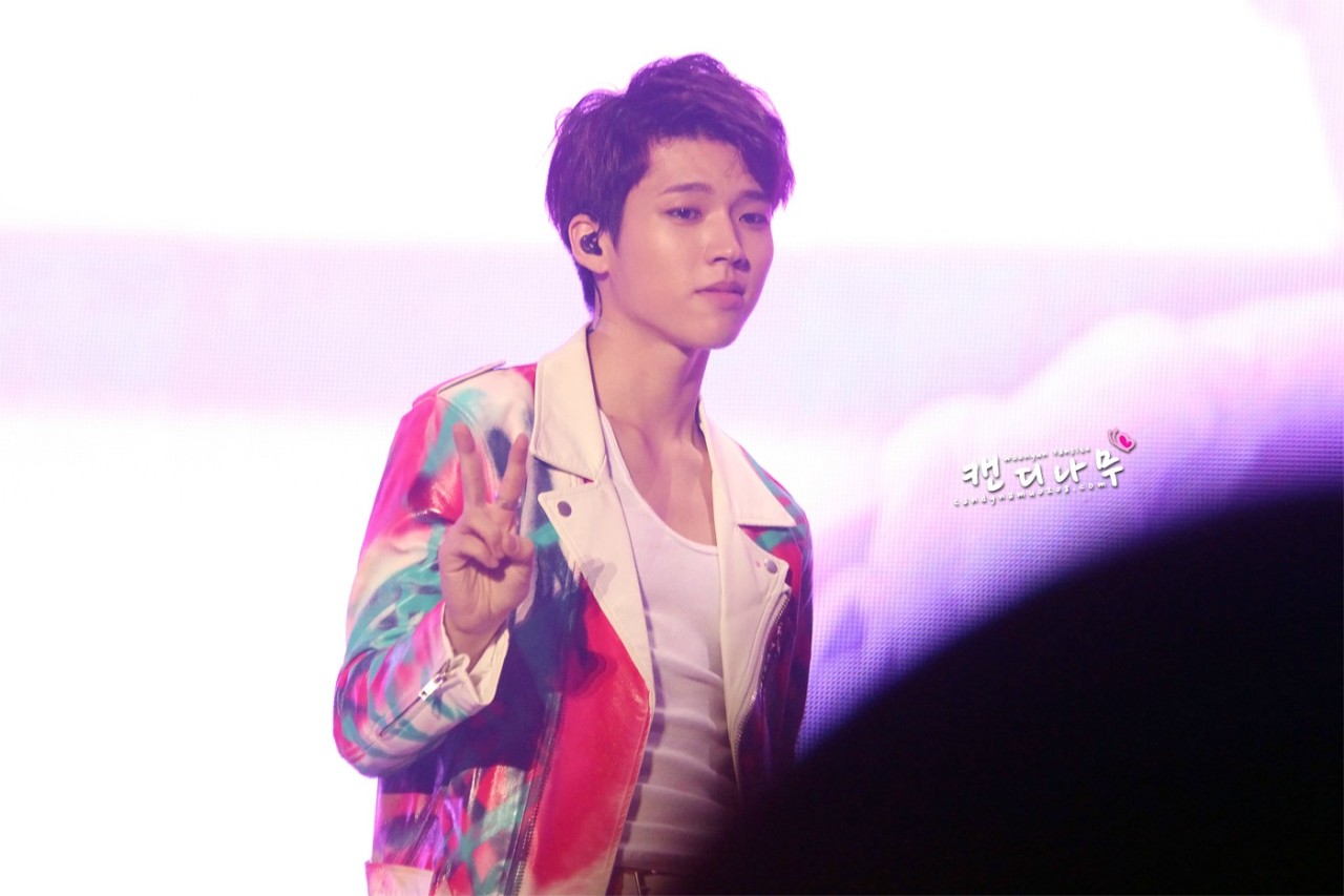 woohyunbiased:  140301 One Great Step Returns © 캔디나무  Do not edit or crop