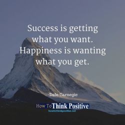 thinkpositive2:  Success is getting what