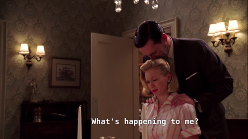 medievalswords:mad men s1e2 “ladies room” / Sylvia Plath’s The Bell Jar: a Mi