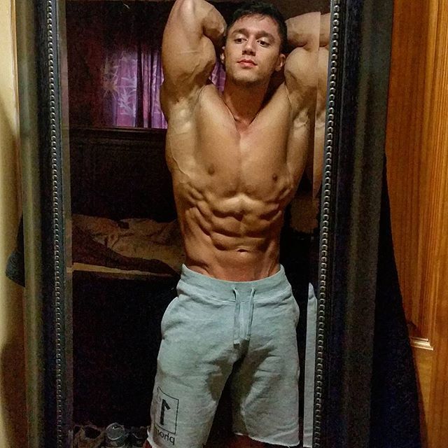 beautifulyoungmuscle:  Blake Massouyar to round out August.
