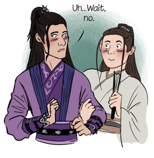 Something silly that I drew after someone suggested it in the sangcheng server. Its old by now and o