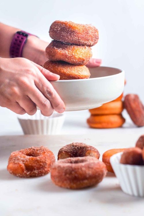 fullcravings: Sourdough Doughnuts