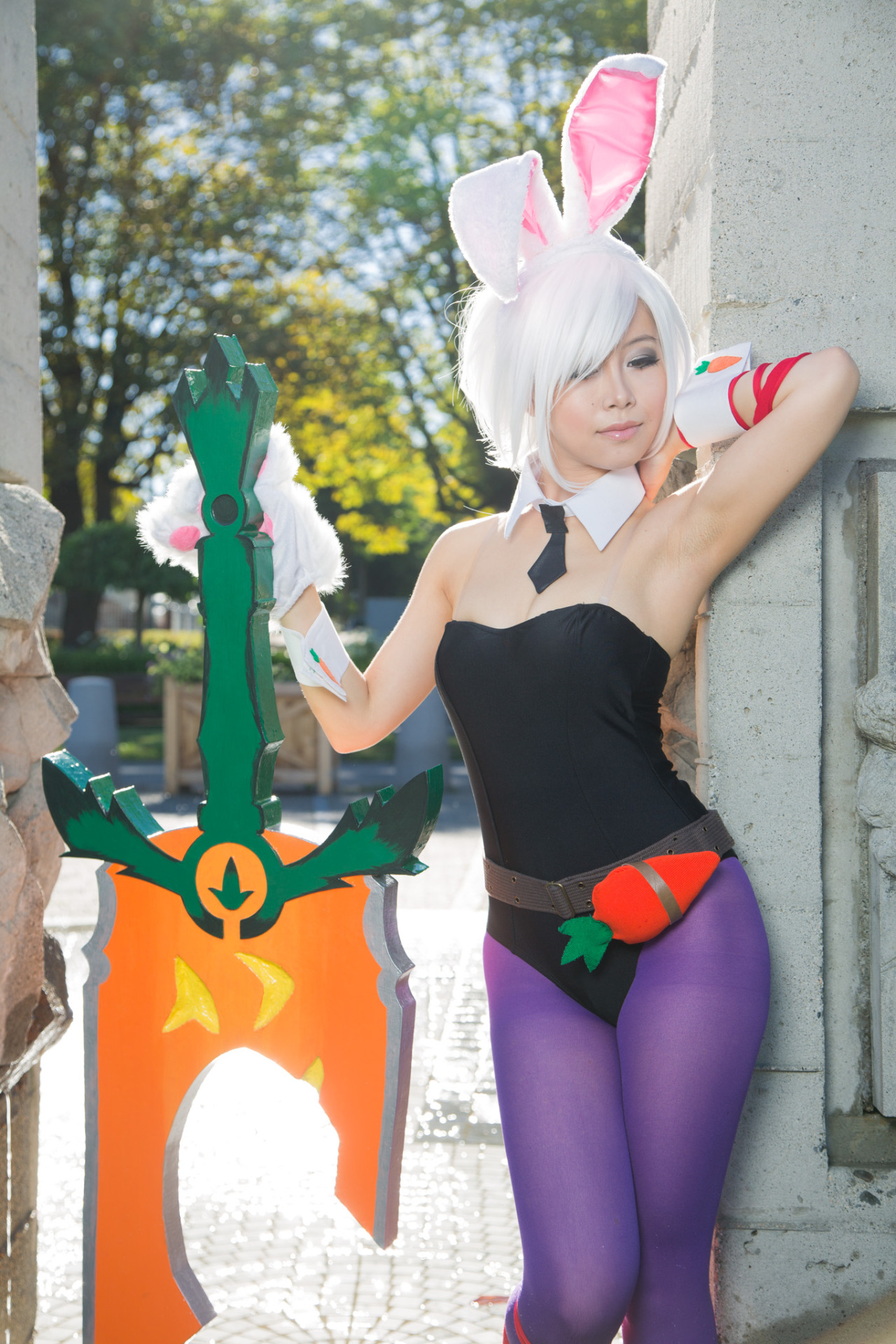 miyuki-cosplay:  Battle Bunny Riven cosplay by Miyuki Cosplay Photography by Wilson