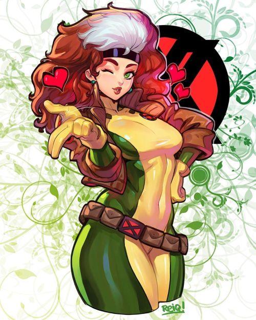 ROGUE is in Da House! My favorite X-Men with her classic 90’s look! A Limited sticker release is up 