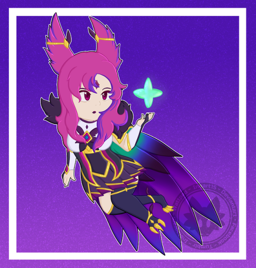 Chibis de las Skins de las Starguardians, me tomo mucho terminarlos pero al menos no se me arruinaro