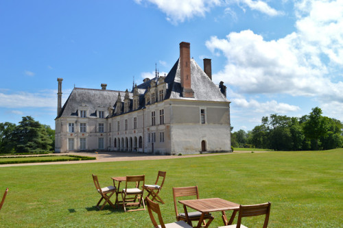 Le château de Beauregard et son parc immense sont parfaits pour un après midi tranquill