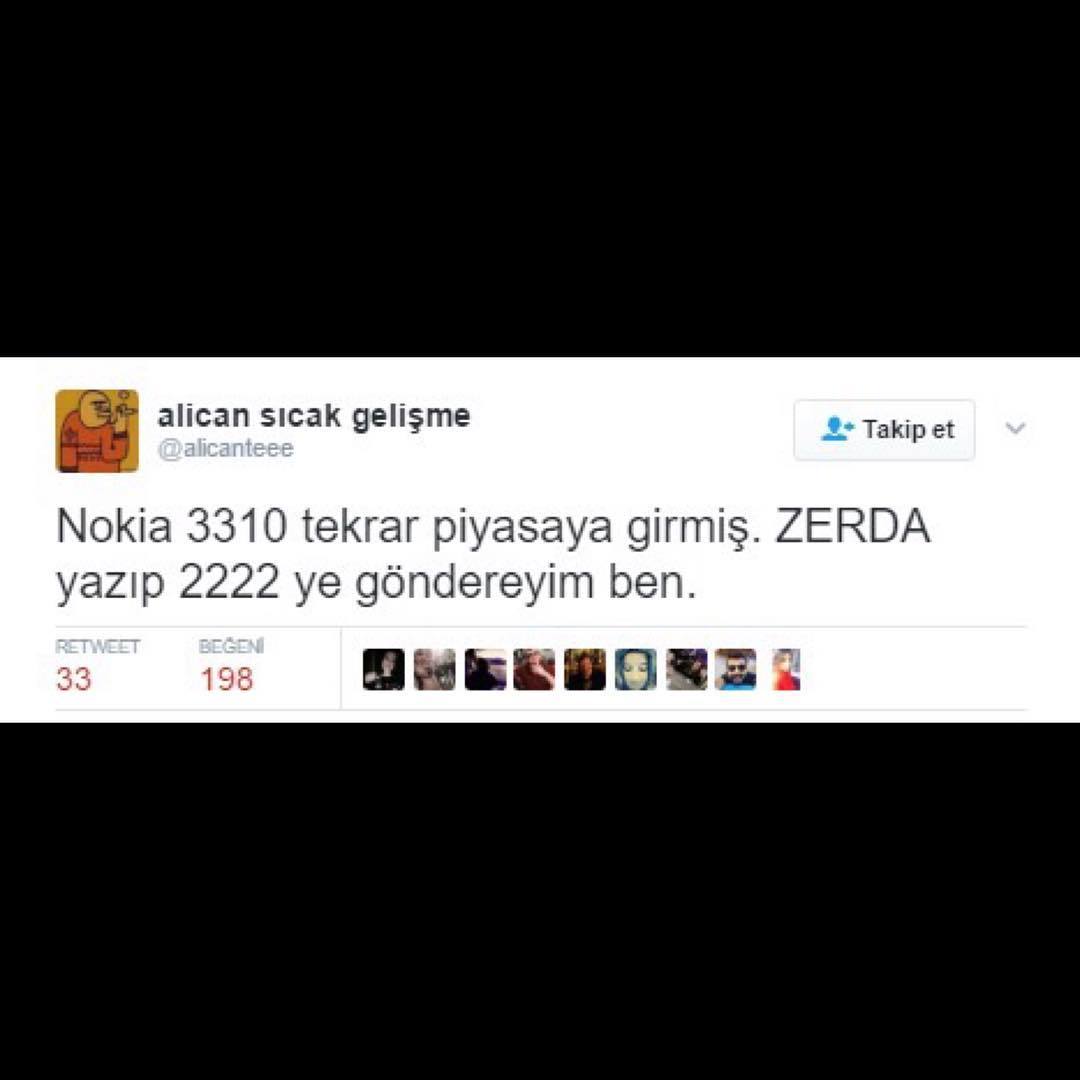 Nokia 3310 tekrar piyasaya...