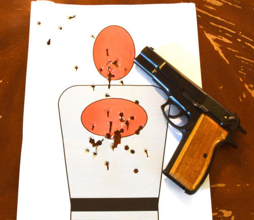 yeoldegunporn:  Handguns, and an M1 carbine at the range. 