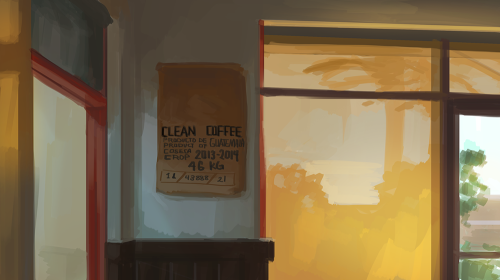 School’s over, but life’s still your teacher. Top: Waiting in Coffee Tomo after wor
