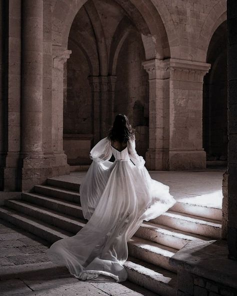 What it would be to wander in a forgotten Castle wearing lavish gowns and antique jewellry and to be