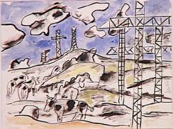 artist-leger:  Pylons (study for The City)