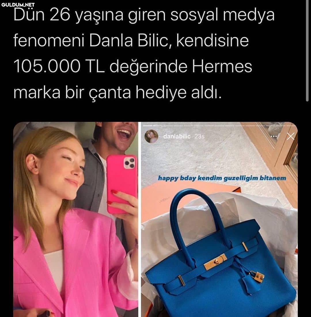 Kendi doğum günümde...