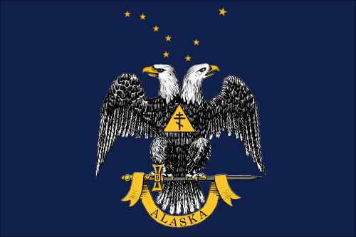 [Medieval America] The State of Alaska from /r/vexillology Top comment: * System of Government: Clan