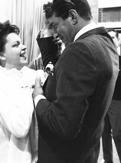 deforest:  Dean Martin and Judy Garland photographed