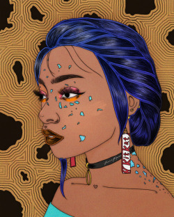 Rockthepaperart: B L A C K B A R B I E Portrait Of The Fashion &Amp;Amp; Beauty Blogger