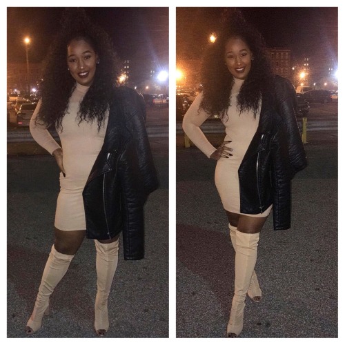 unknownwonderful:  jada-mj-simone: Nudes😜 love this outfit!