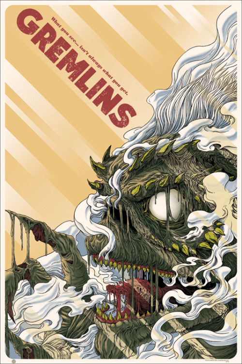 thepostermovement:  Gremlins by Randy Ortiz