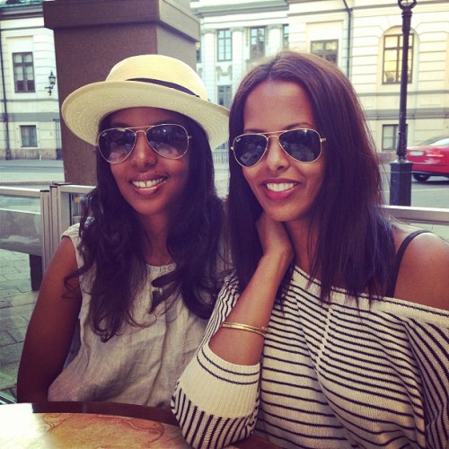 With @i_am_idil in Old Stockholm. #reunion #family (at Stampen)