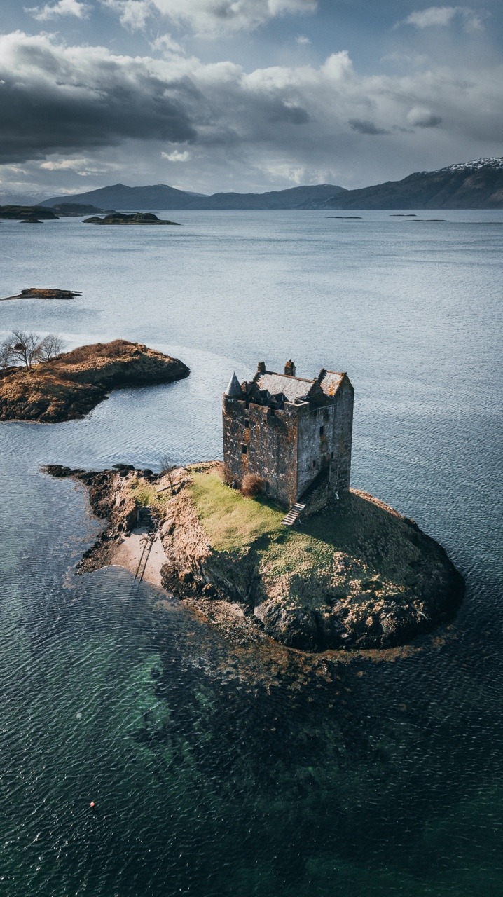 bokehm0n:Castle Stalker - Scotland