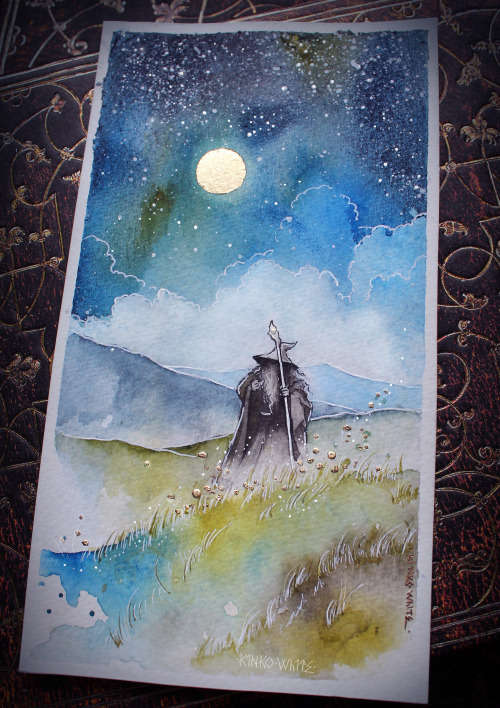 kinko-white:The Grey Wizard http://kinko-white.deviantart.com/