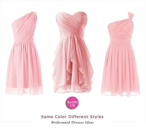 Same Color Different Styles! View more: http://www.redbd.co.uk/11-pink