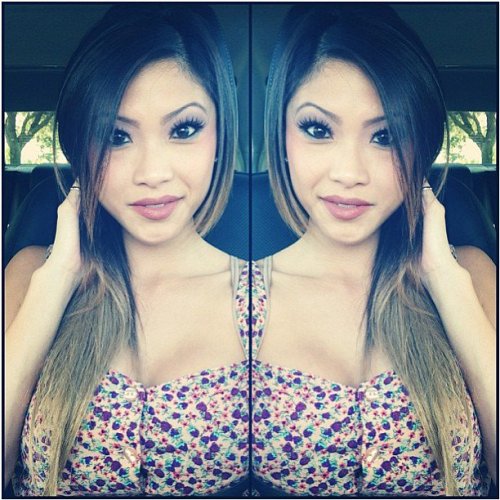 prettyasiangirls2u: Asian lady … pretty selfie in car, in Lincoln. ID:101345 #hotasian &ndash