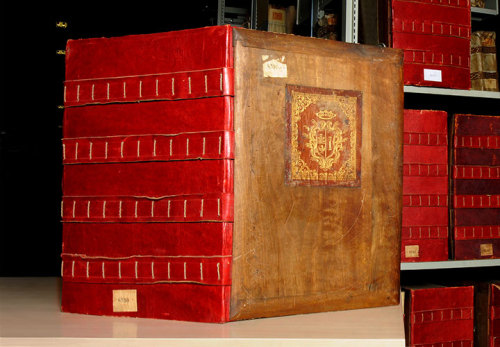 This is the largest item in the Vatican Vault. It is a libri mastri containing information about the