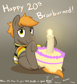  I draw you pone for you birthday!Or should I say&hellip;UMBERthday! Ha ha! Hah!oh god i gotta write that one downifitsnotyourbirthdaythenpleasejustignorethisuntilitisokaybye  IT OFFICALLY MY B-DAY NOW SO I CAN START POSTIN&rsquo; THESE alsdkfjsd this