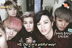 iljaes:  BTOB’s message to the moon  (｀・ω・´)” 